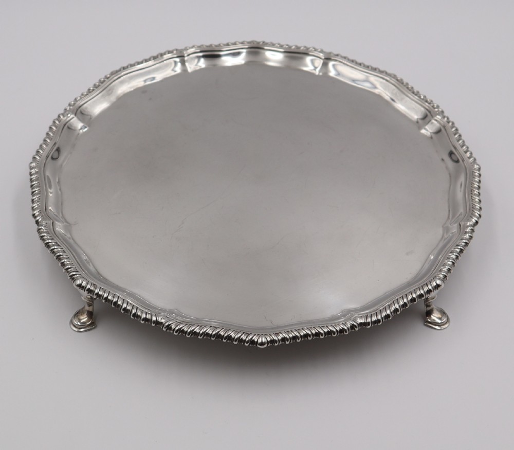 Silver Harrods Ltd. Salver.