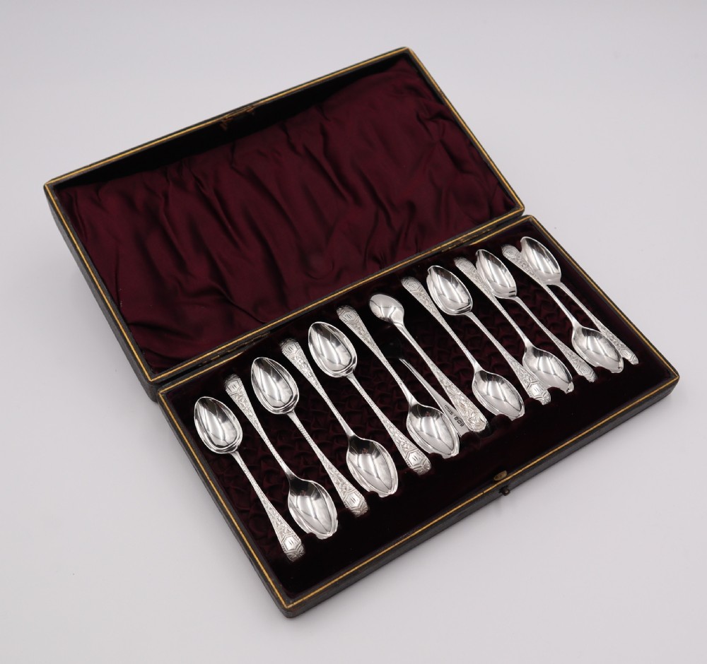 Antique Silver Asprey Coffee Set.