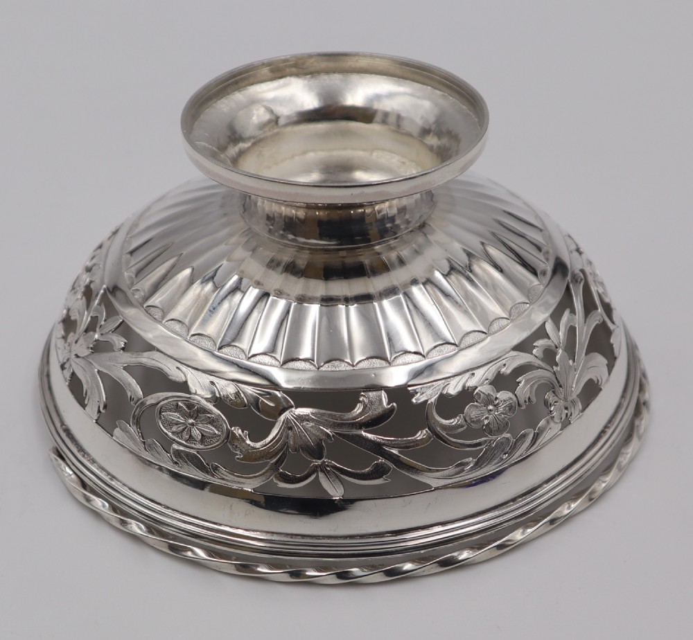 Antique Silver Sweet Basket. View VI