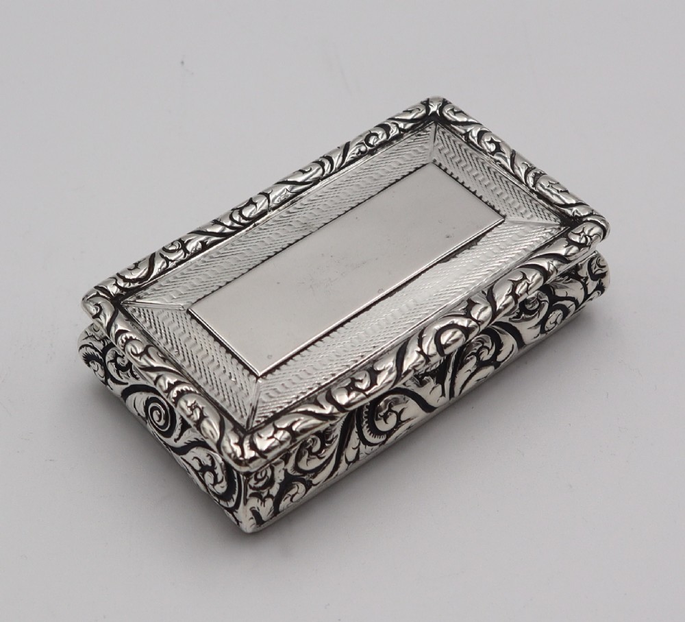 Antique Silver Snuff Box.