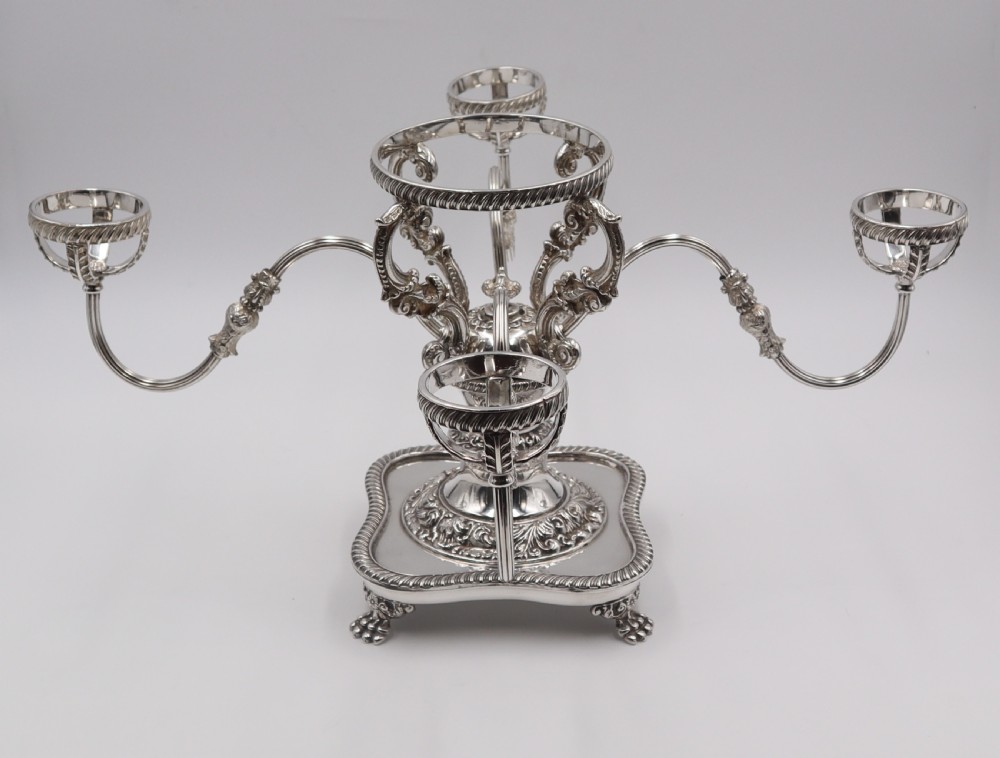 Antique Silverplated Table Centrepiece. View III