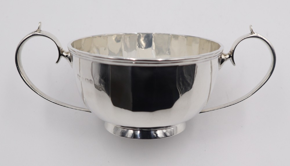 Silver Three-Piece Tea Set. View IV