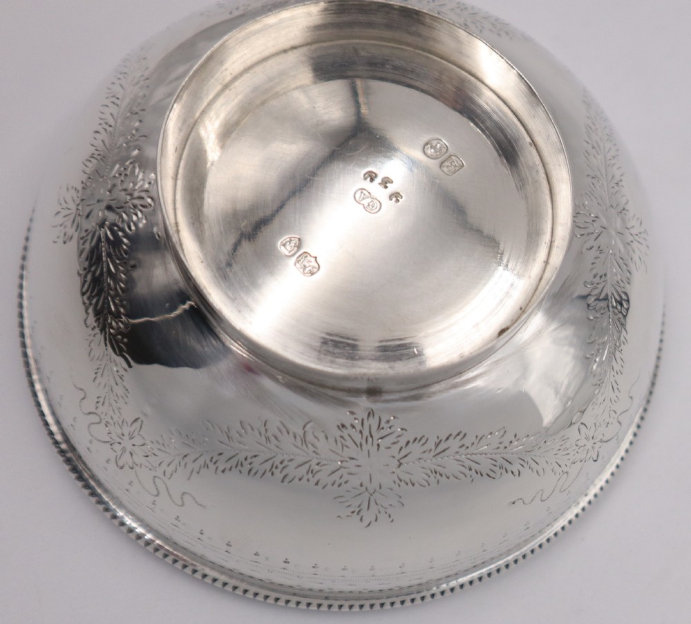 Antique Silver Bowl. View VI