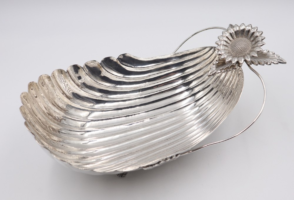 Large Silver Fruit Bowl. View III