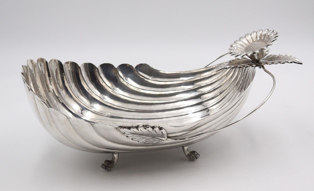 Large Silver Fruit Bowl. View IV