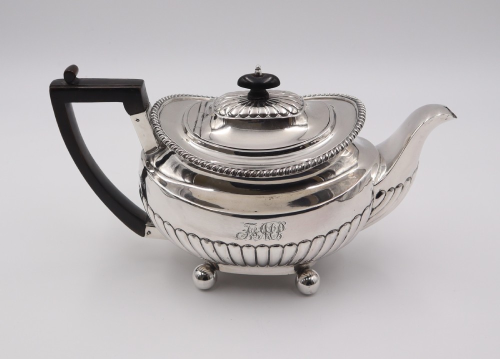 Antique Silver Tea & Coffee Service. View VI