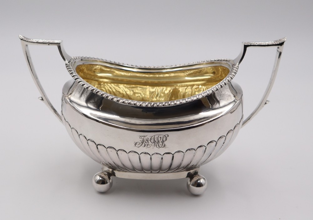 Antique Silver Tea & Coffee Service. View VIII