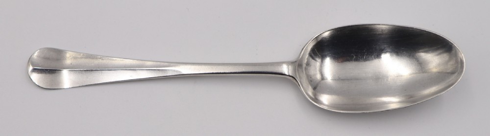 Antique Silver Serving Spoon. View II