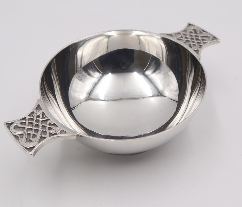 Scottish Silver Quaich. View III