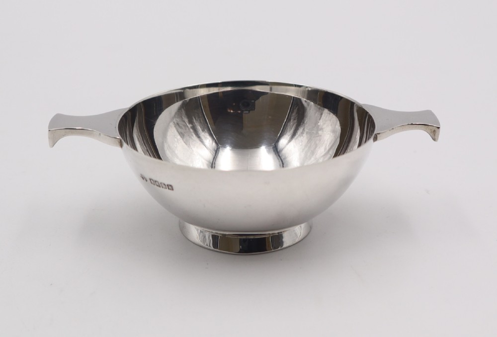 Pair Of Scottish Silver Quaiches. View III