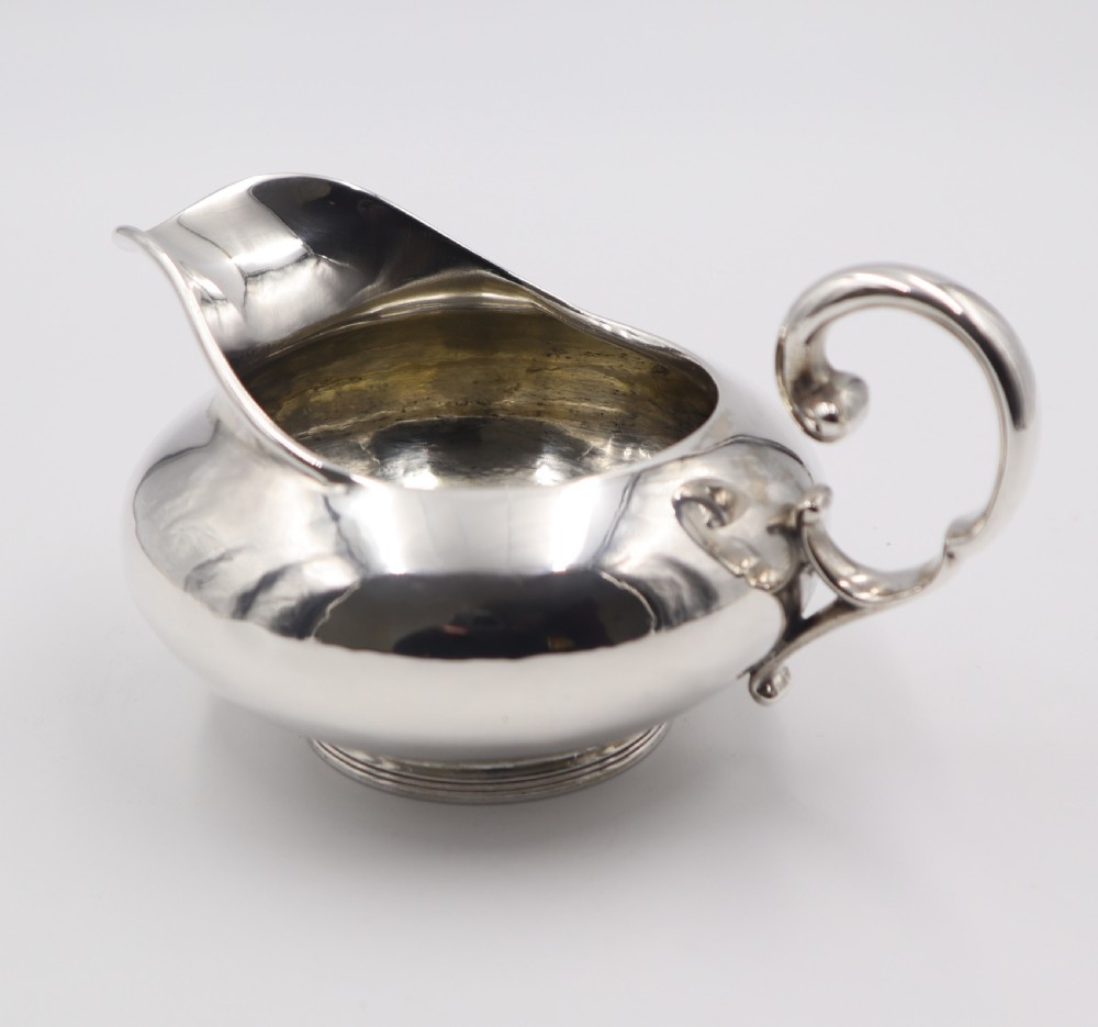 Antique Silver Sugar & Cream Suite. View VIII