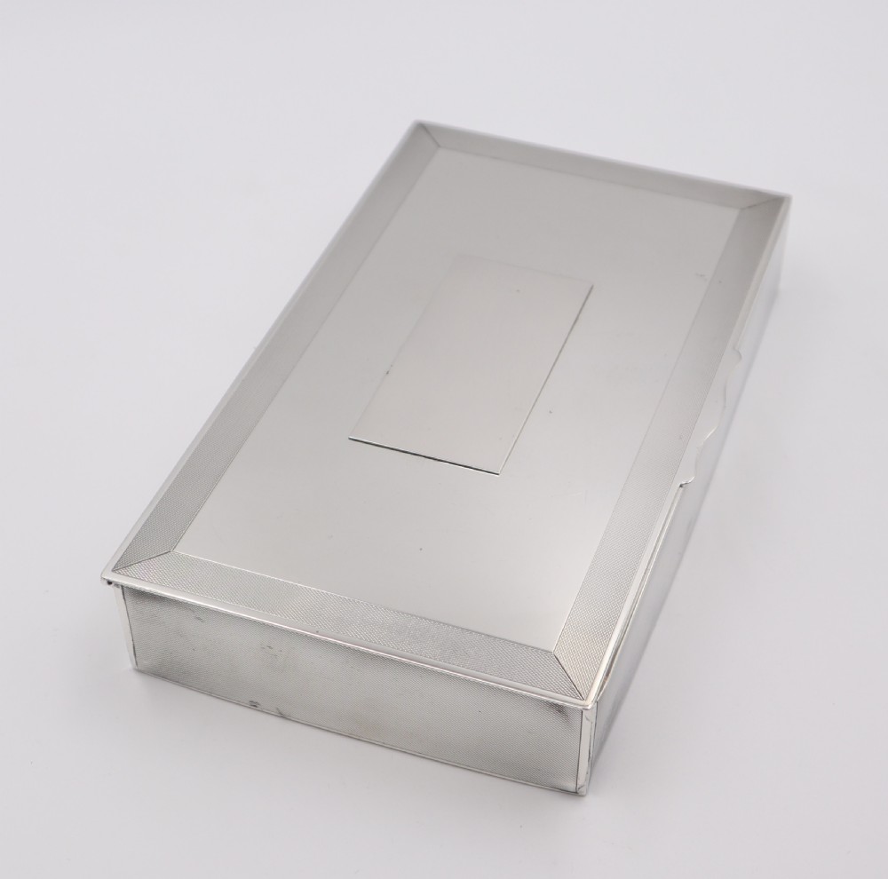 Silver Cigar Box. View II
