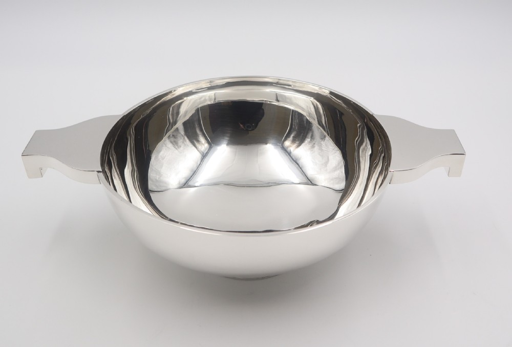 Large Silver Quaich. View III