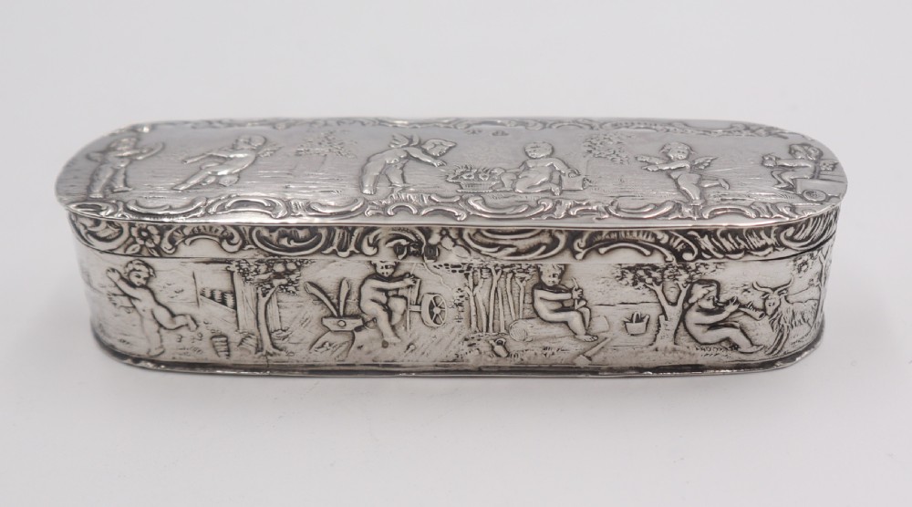 Antique Silver Boxes. View II