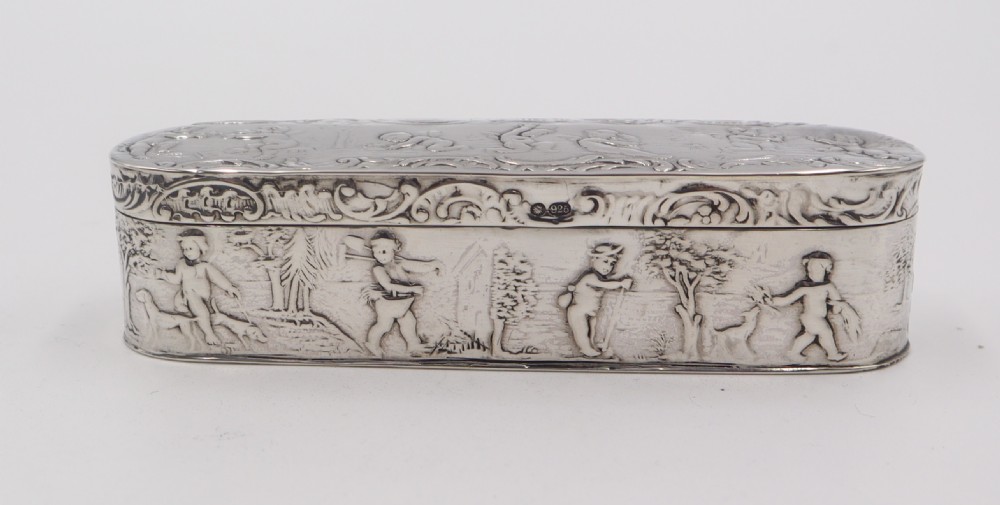 Antique Silver Boxes. View VI