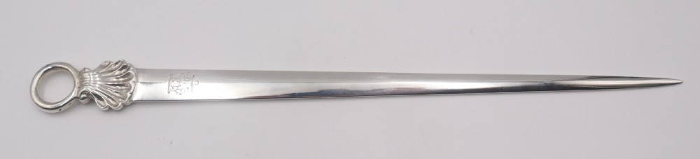 Antique Silver Skewer Set. View V