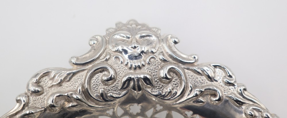 Antique Silver Fruit Dish. View IV