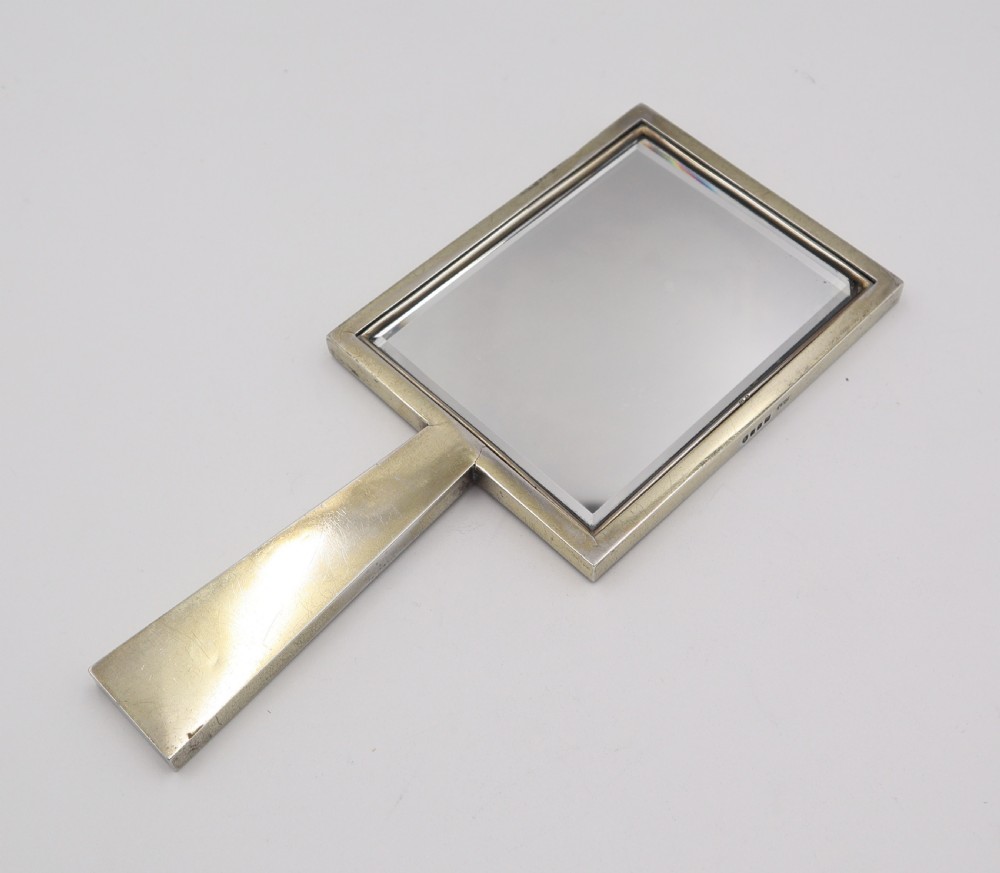 Silver Art Deco Dressing Table Set. View III