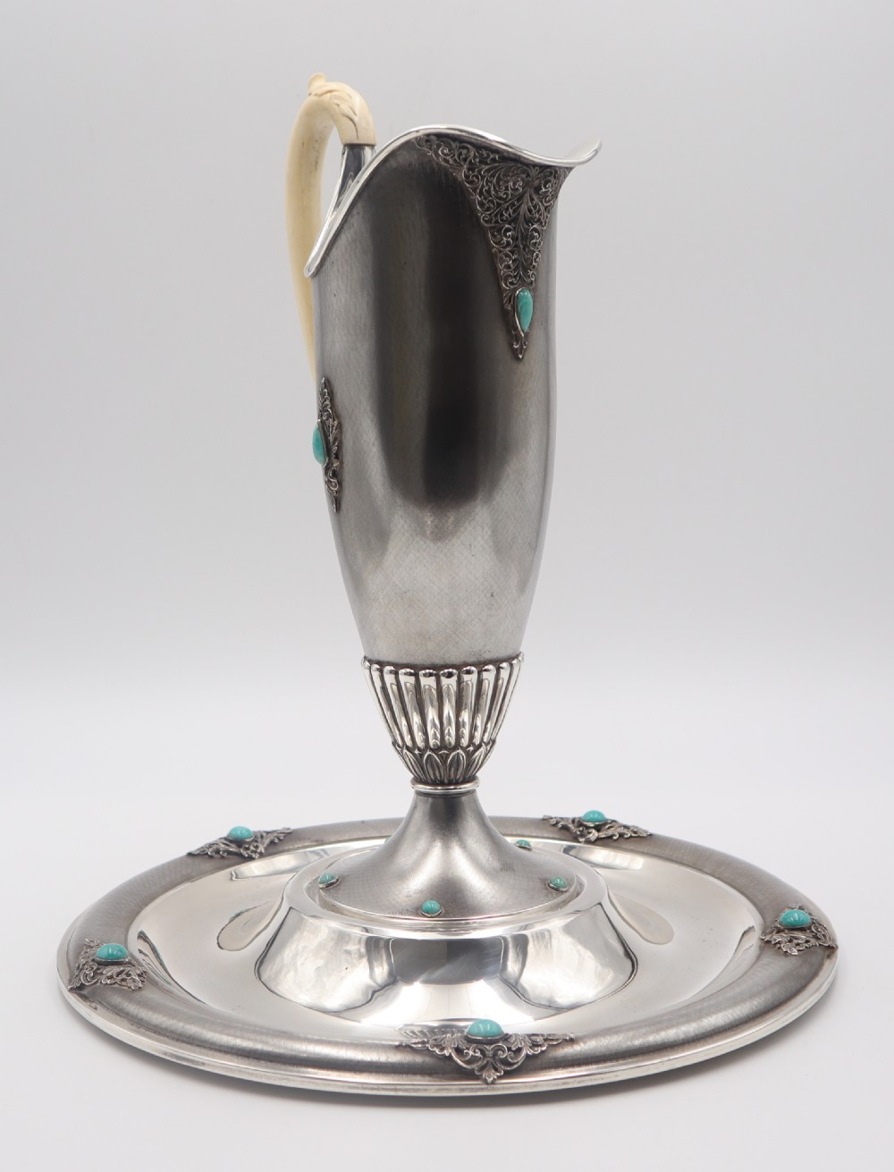 Silver Ewer & Basin. View II