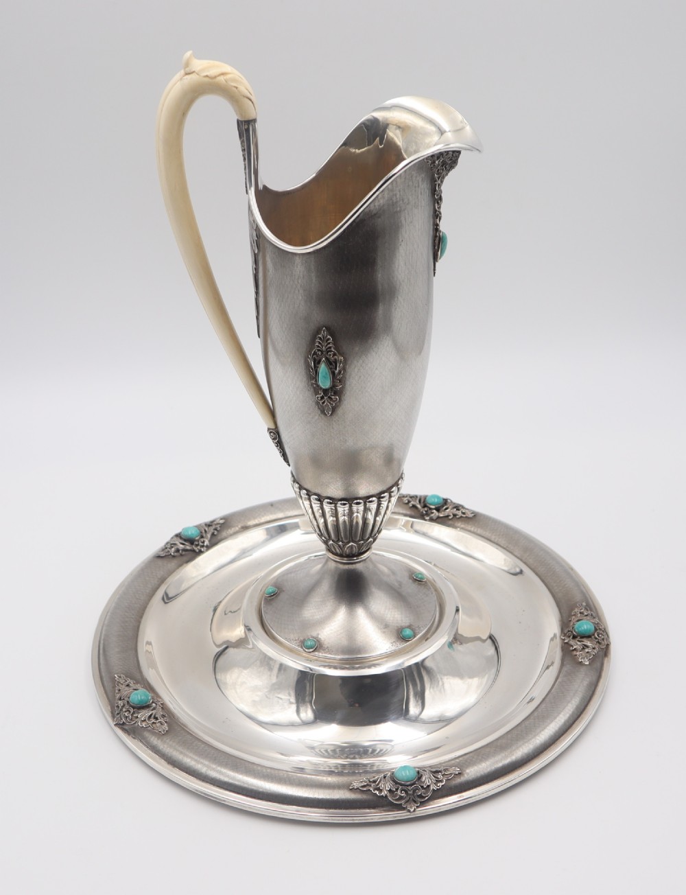 Silver Ewer & Basin. View III