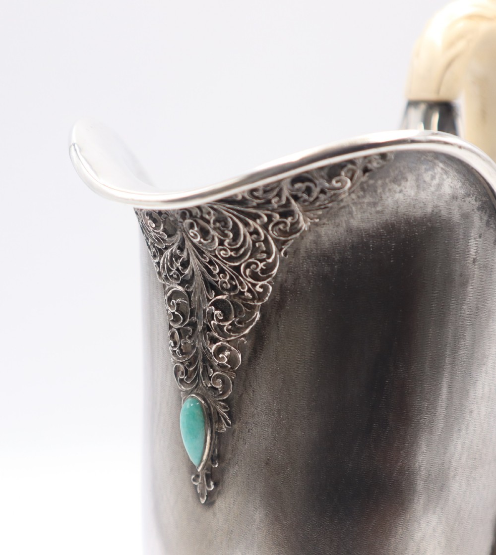 Silver Ewer & Basin. View IX