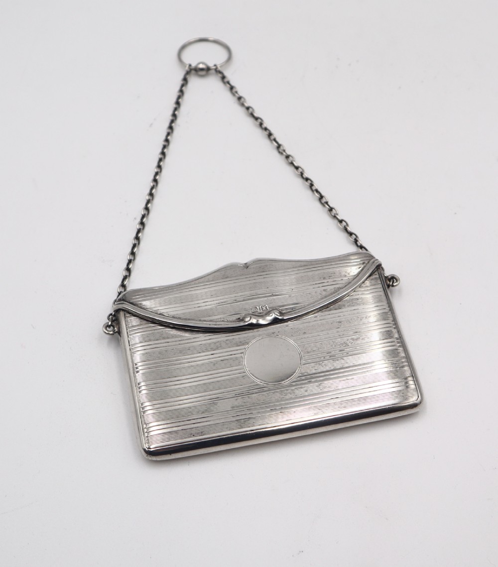 Antique Silver Card Case.