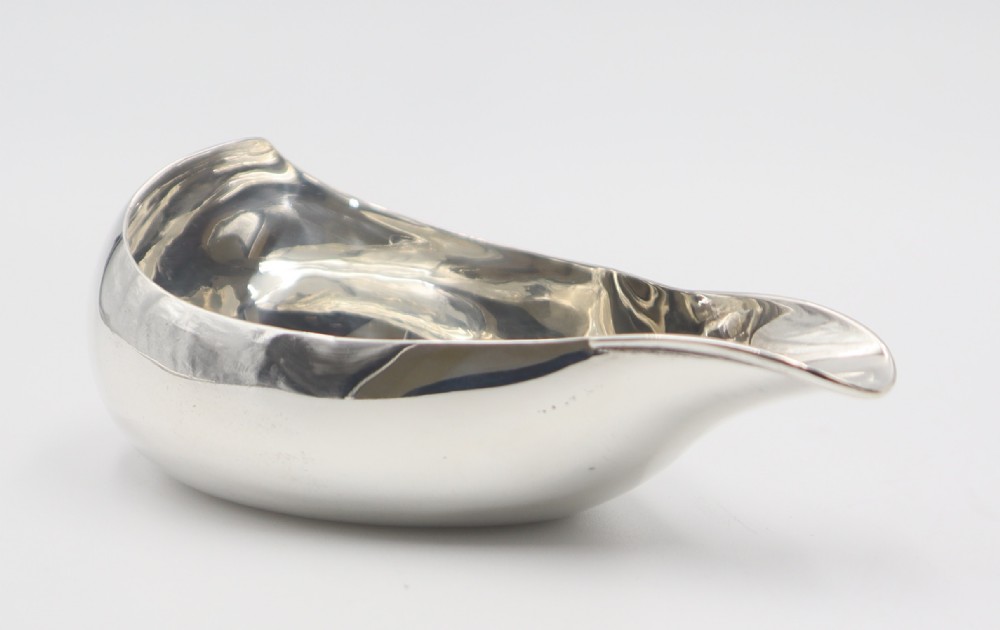 Antique Silver Pap Boat.