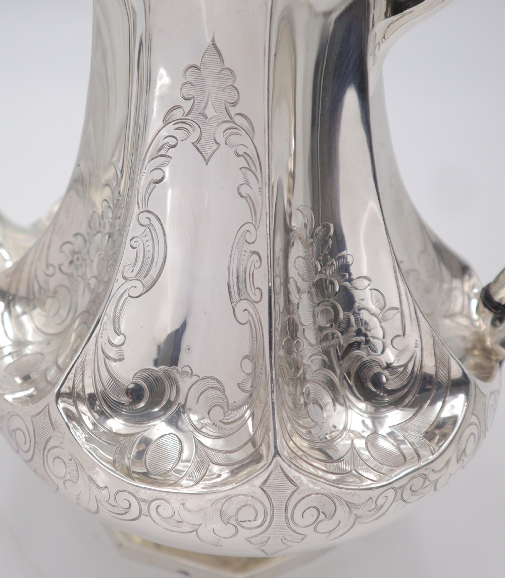 Antique Silver Coffee Pot. View VIII