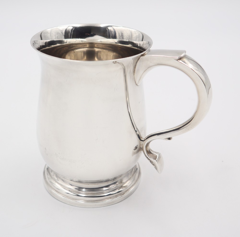 Silver Pint Mug. View III