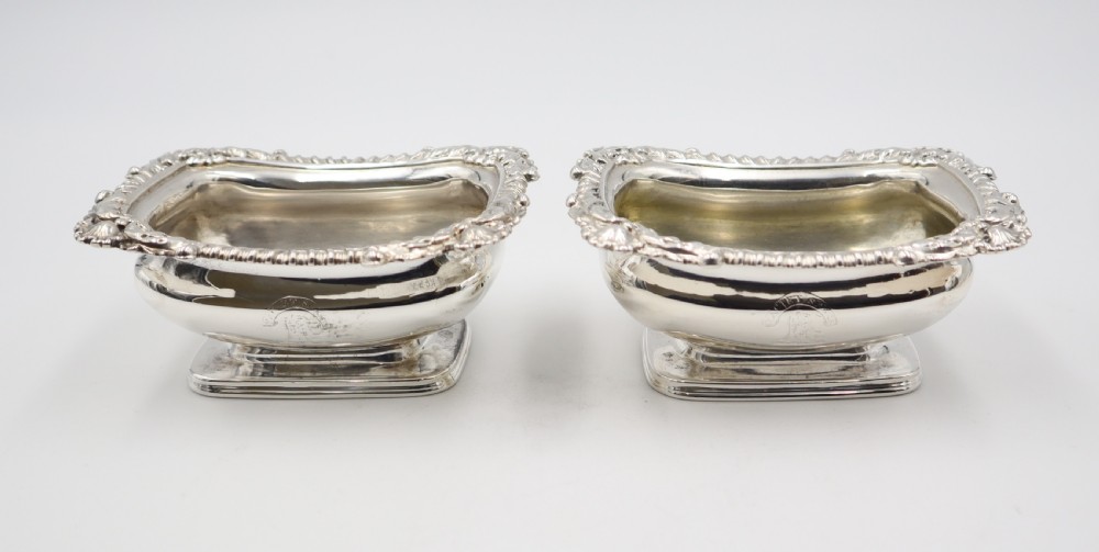 Antique Silver Salts.