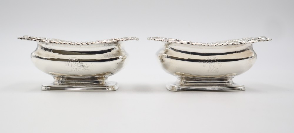 Antique Silver Salts. View II