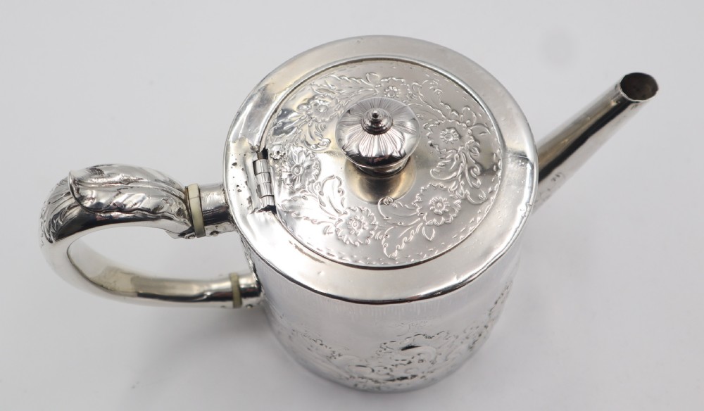 Antique Silver Tea Pot. View VI