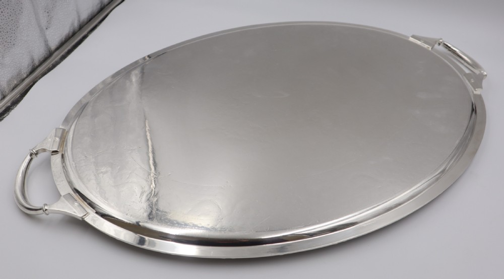 Antique Silverplated Tray. View VII