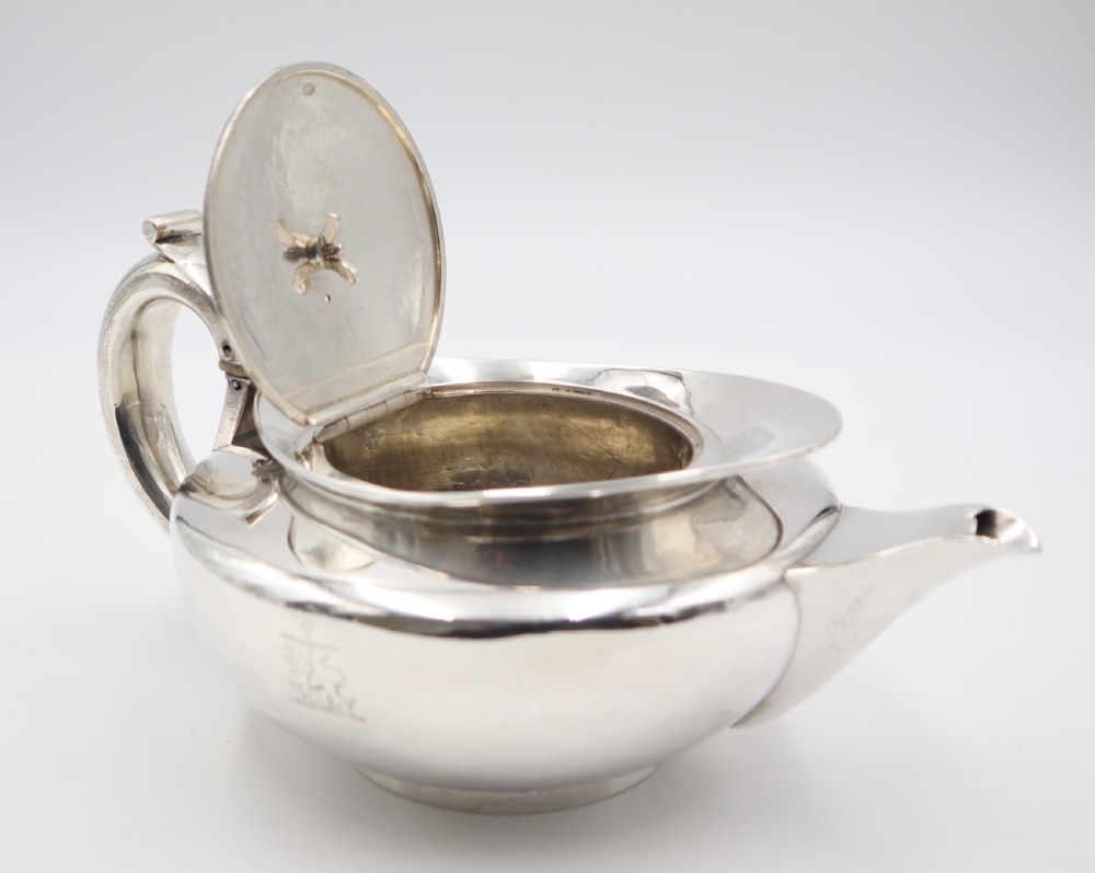 Antique Silver Tea Pot. View VI