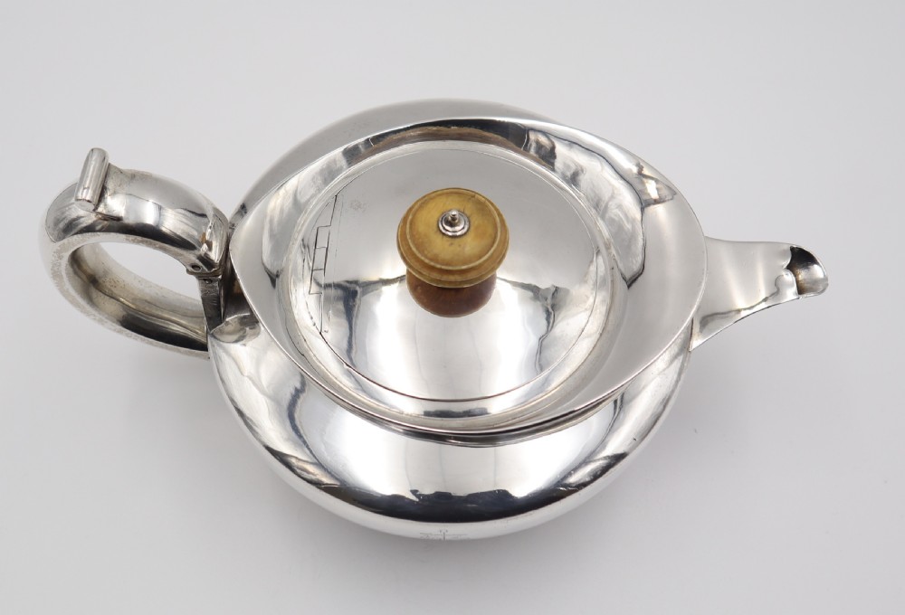 Antique Silver Tea Pot. View VIII