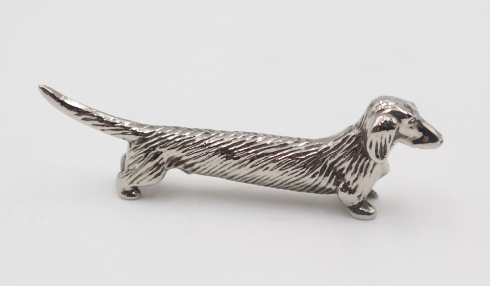 Set Of Art Deco Silverplated Knife Rests. View II