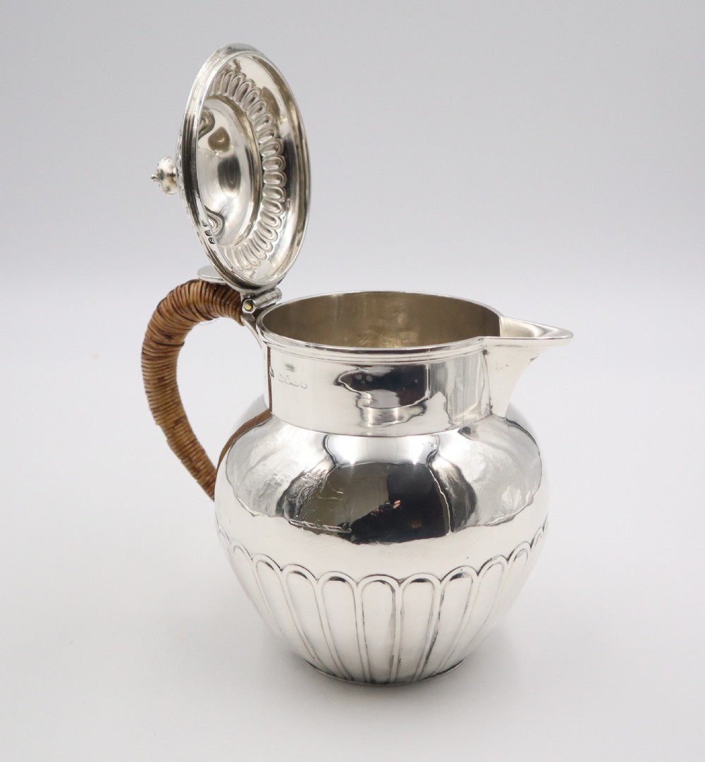 Antique Silver Coffee Jug. View VI
