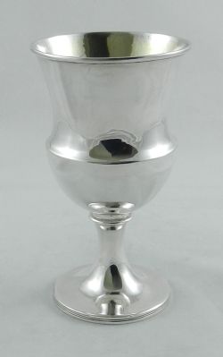 GEO III SILVER GOBLET
