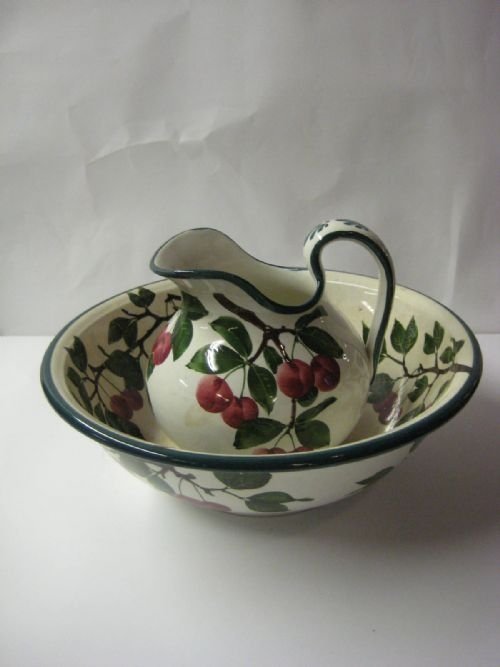 Wemyss Ware Ewer and Basin
