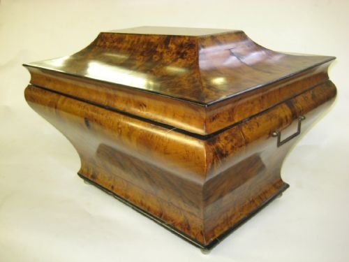 Unusual and Stylish Large Mulberry Sarcophagus Casket