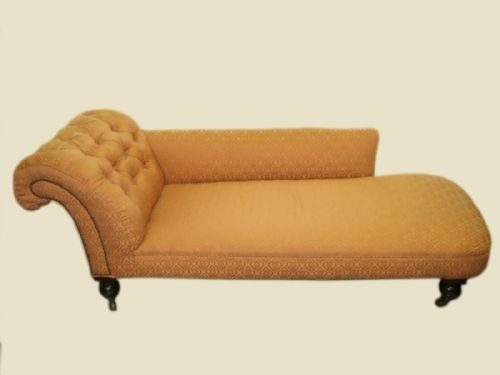 Victorian Button Back Chaise Lounge