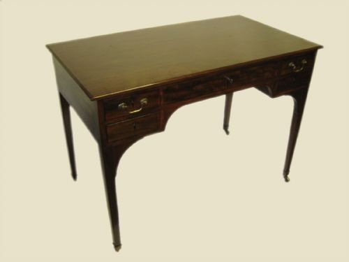 George III Scottish Mahogany Writing Table