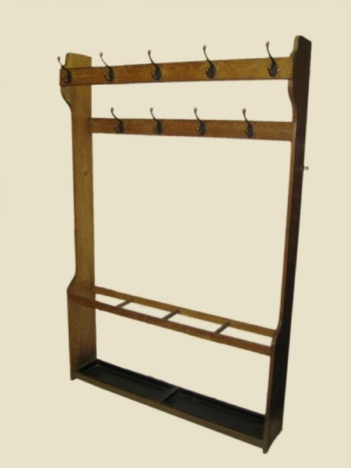 Scottish Pitch Pine Hallstand