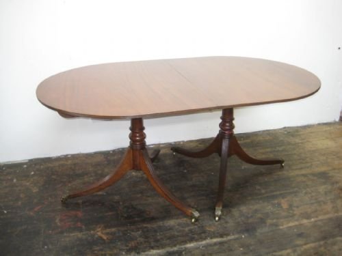 George III Style Mahogany Dining Table