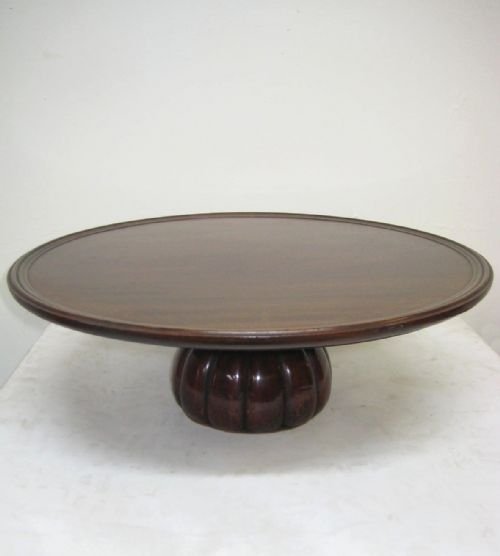 Victorian Mahogany Lazy Susan