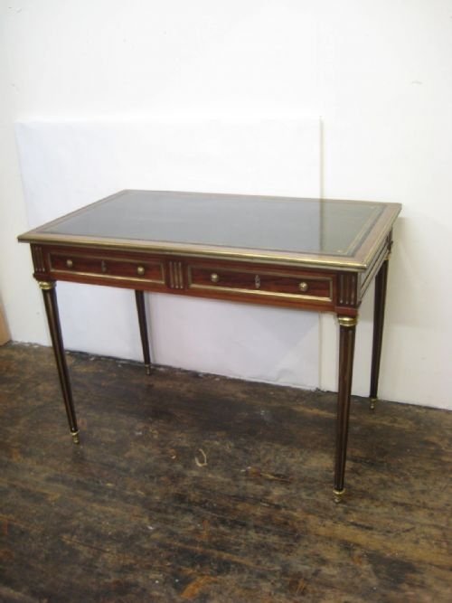 French Brass Mounted Writing Table