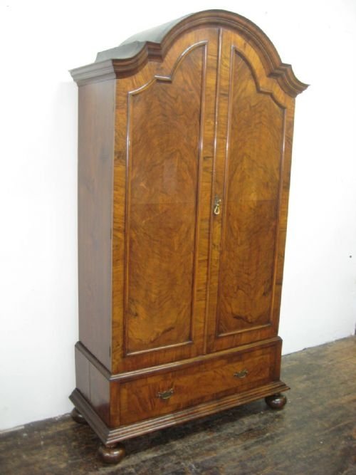 Queen Anne Style Walnut Wadrobe