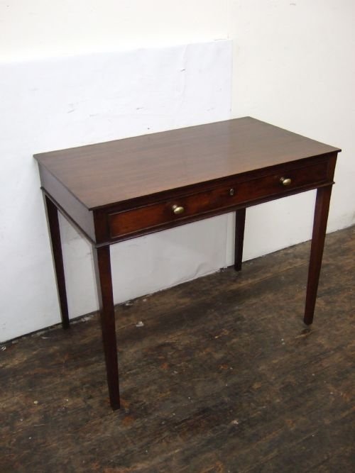 George III Mahogany Side Table