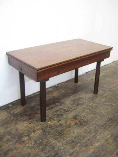 George III Mahogany Campaign Table