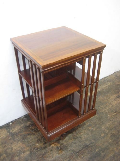 Top Quality Edwardian Revolving Bookcase